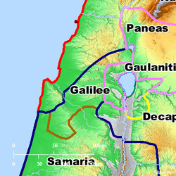 Location: Galilee - Authority Established - Mr. Arnold Online